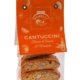Cantuccini Morelli con buccia di arancia e mandorle in busta trasparente con etichetta arancione