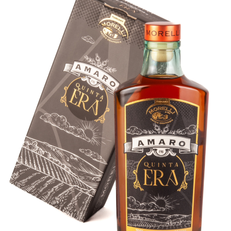 Bottiglia di Amaro alle Erbe Quinta Era Morelli – amaro alle erbe