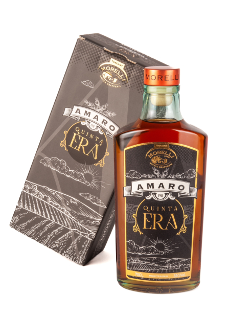 Bottiglia di Amaro alle Erbe Quinta Era Morelli – amaro alle erbe