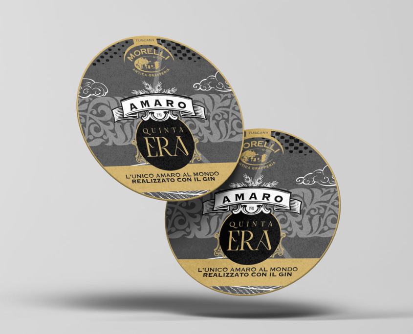 3ok sottobicchieri dedicati all’amaro quinta era